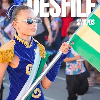 🇧🇷 A Secretaria de Assistência Social marcou presença no Desfile Cívico! 💙✨