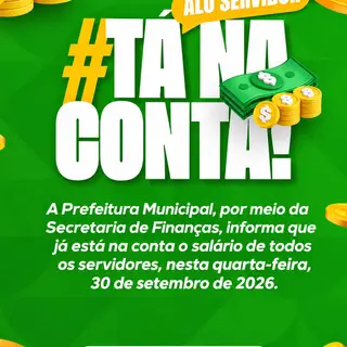 Alô servidor: tá na conta🤑✅