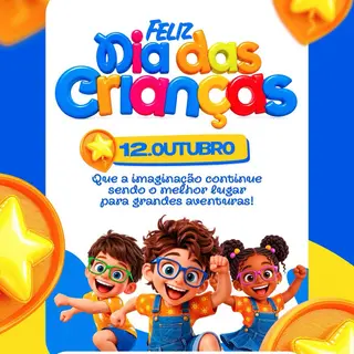 Feliz dia das crianças 🤩❤️