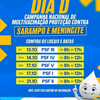 💉 DIA D DE MULTIVACINAÇÃO!🩺
