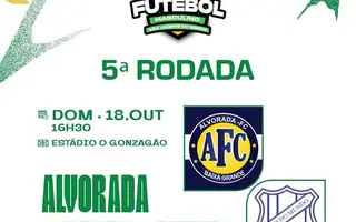 Campeonato Municipal de Futebol Masculino tem 5ª rodada neste domingo (18)
