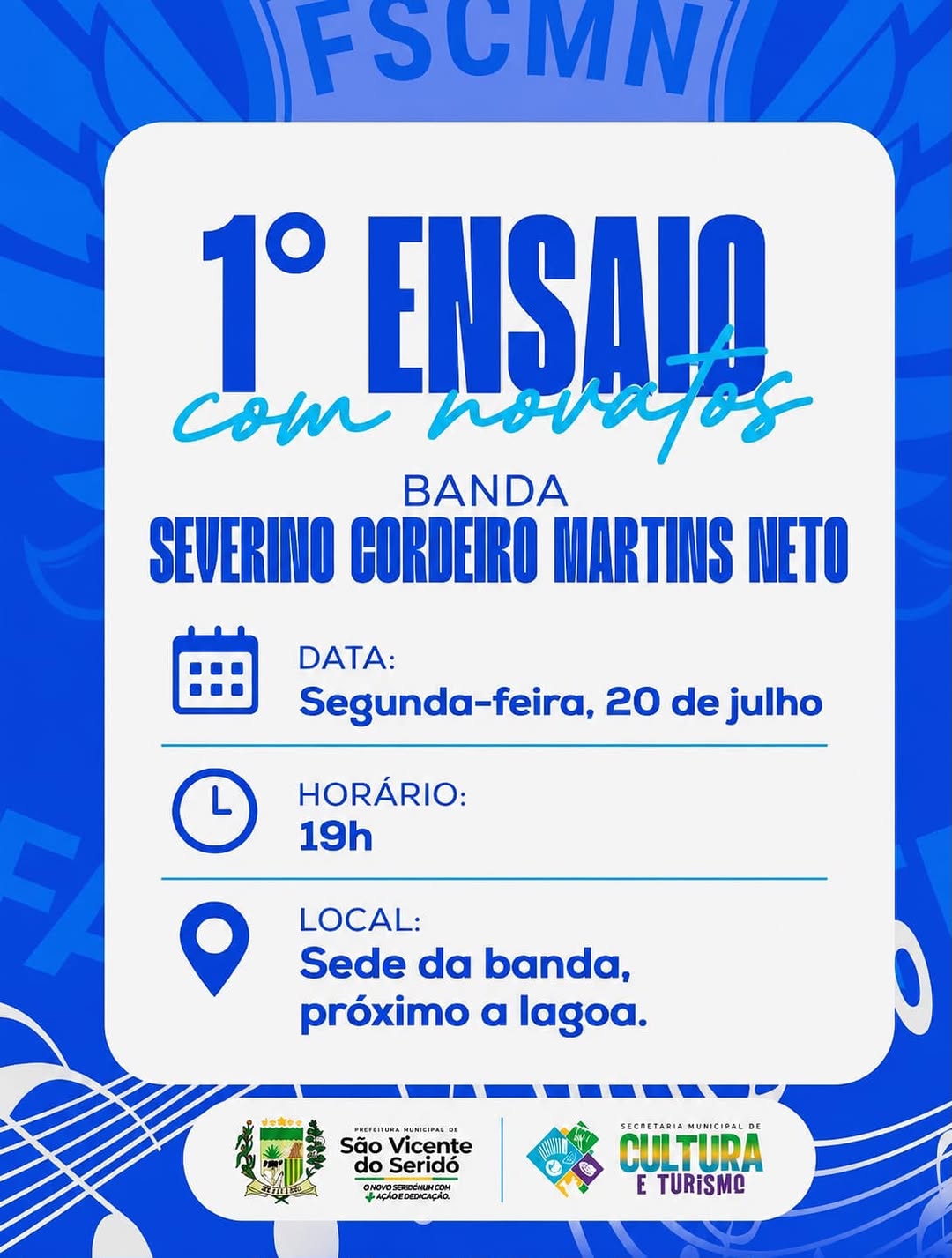 Atenção novatos da @fanvicente_oficial , hoje realizaremos nosso principal ensaio ✅
