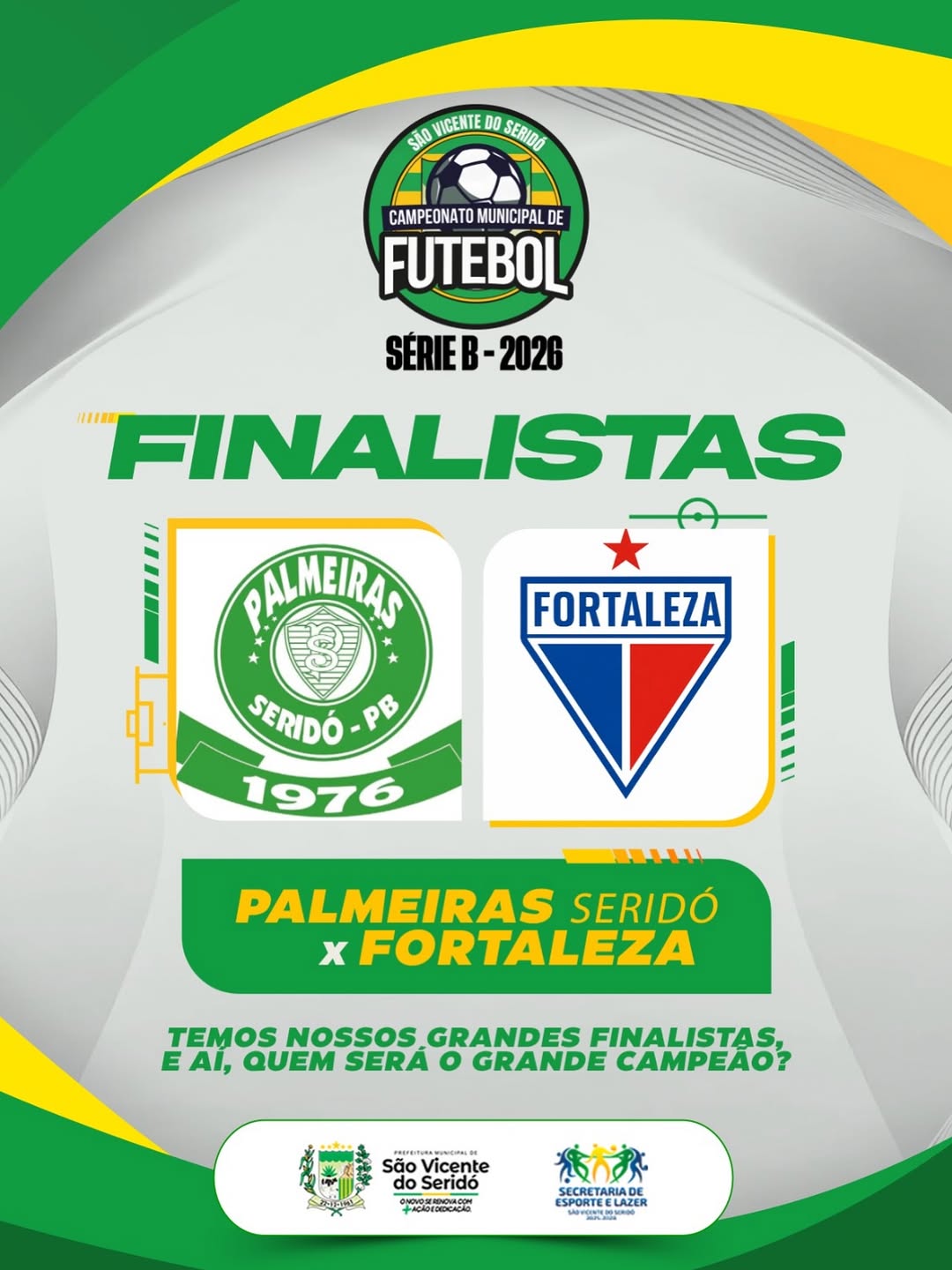 Nossos finalistas estão definidos e queremos saber sua opinião: quem fica com o título?...