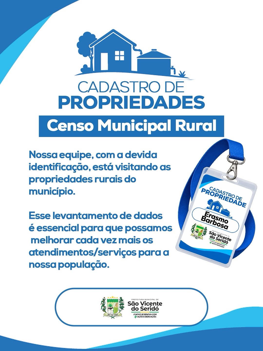 📋🏡 Cadastro de Propriedades: mais informação para melhorar os serviços!