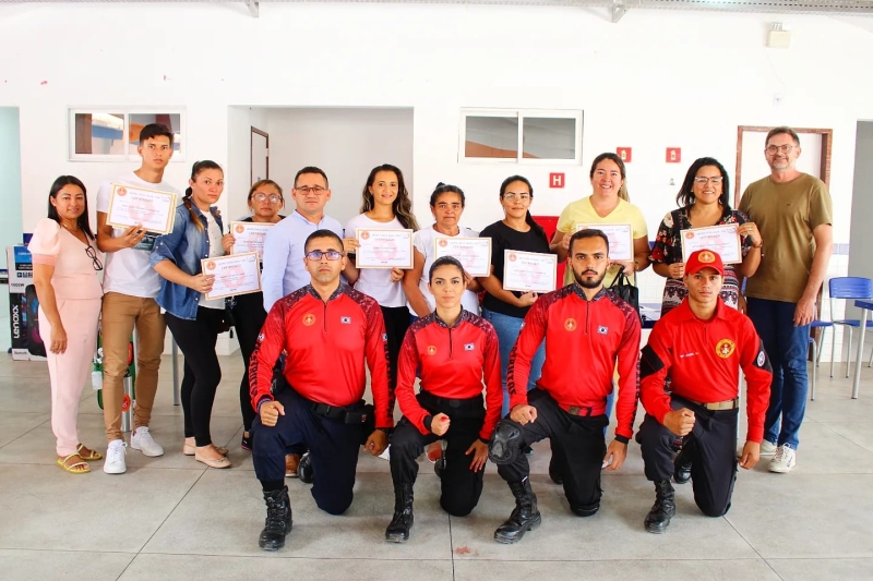 Prefeitura de São Vicente do Seridó promove curso de primeiros socorros e prevenção a violência nas escolas
