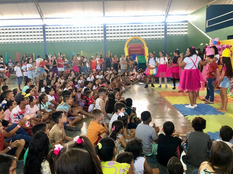Gestão realiza segundo dia de muita diversão para as crianças do SCFV e Programa Criança Feliz