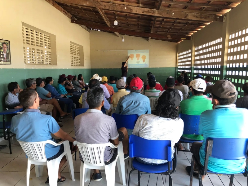 Novembro Azul - Equipe da Secretaria de Saúde realiza atividades com homens do PSF 2, do Sítio Açudinho