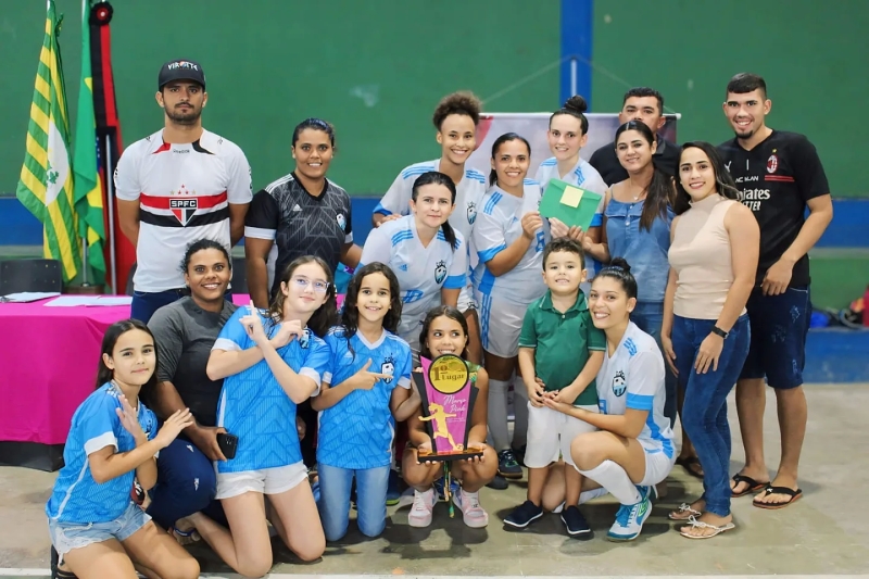 Gestão municipal realiza torneio de futsal feminino em alusão ao março pink e Seridó United se sagra como grande campeã
